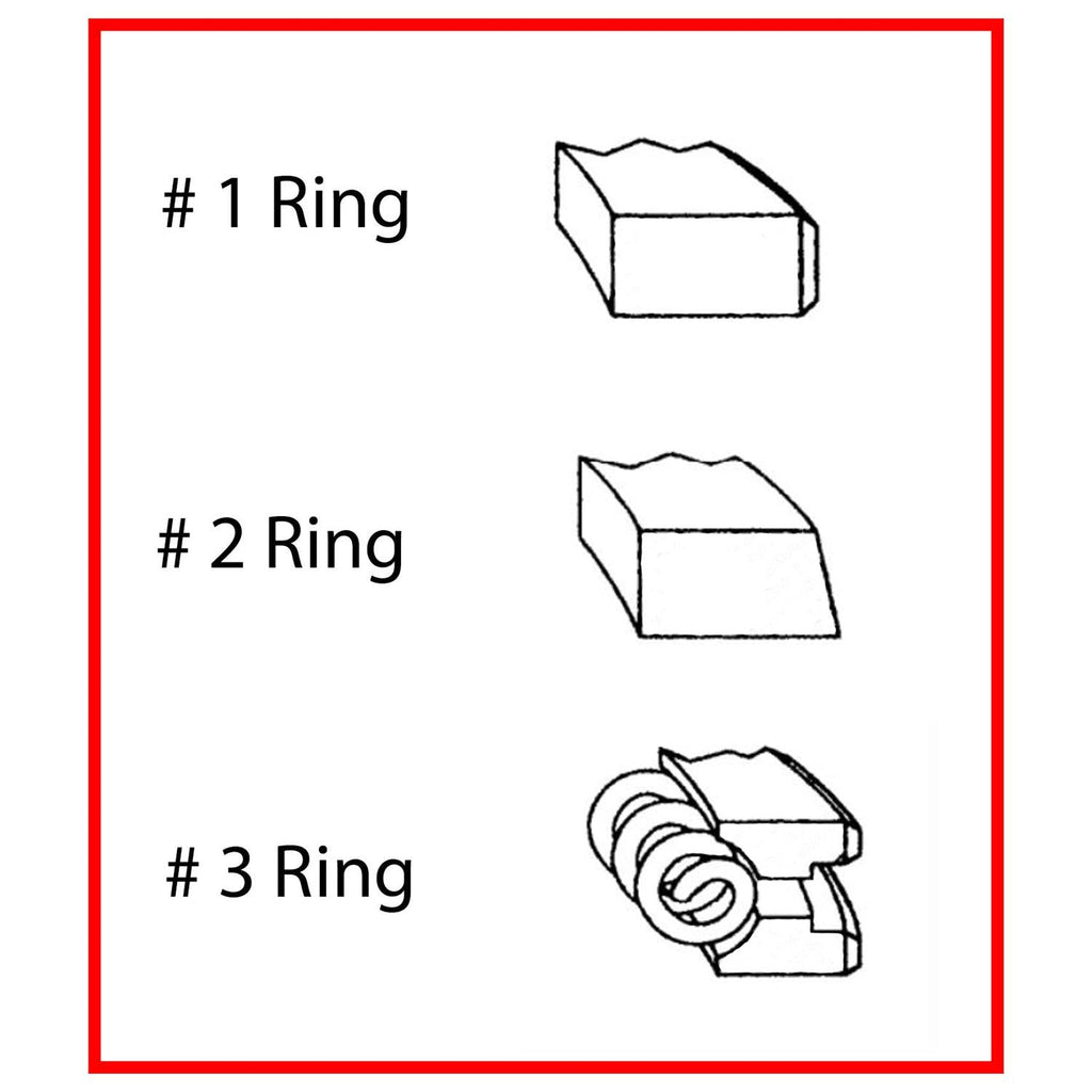 Enginetech C86154-.50 Engine Premium Piston Ring Complete Set for Toyota Vehicles