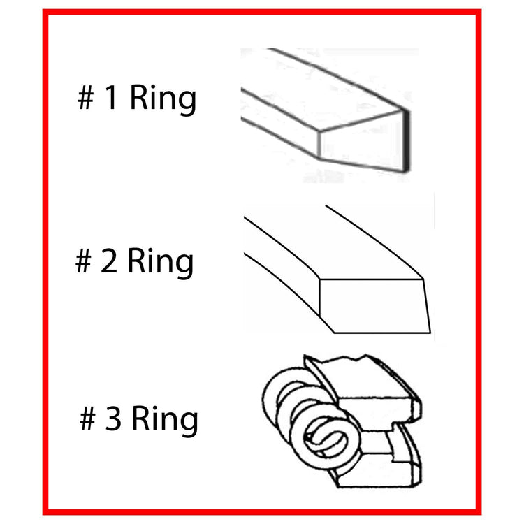 Enginetech C99008-.75 Engine Premium Piston Ring Complete Set for Ford Super Duty 2012-2014