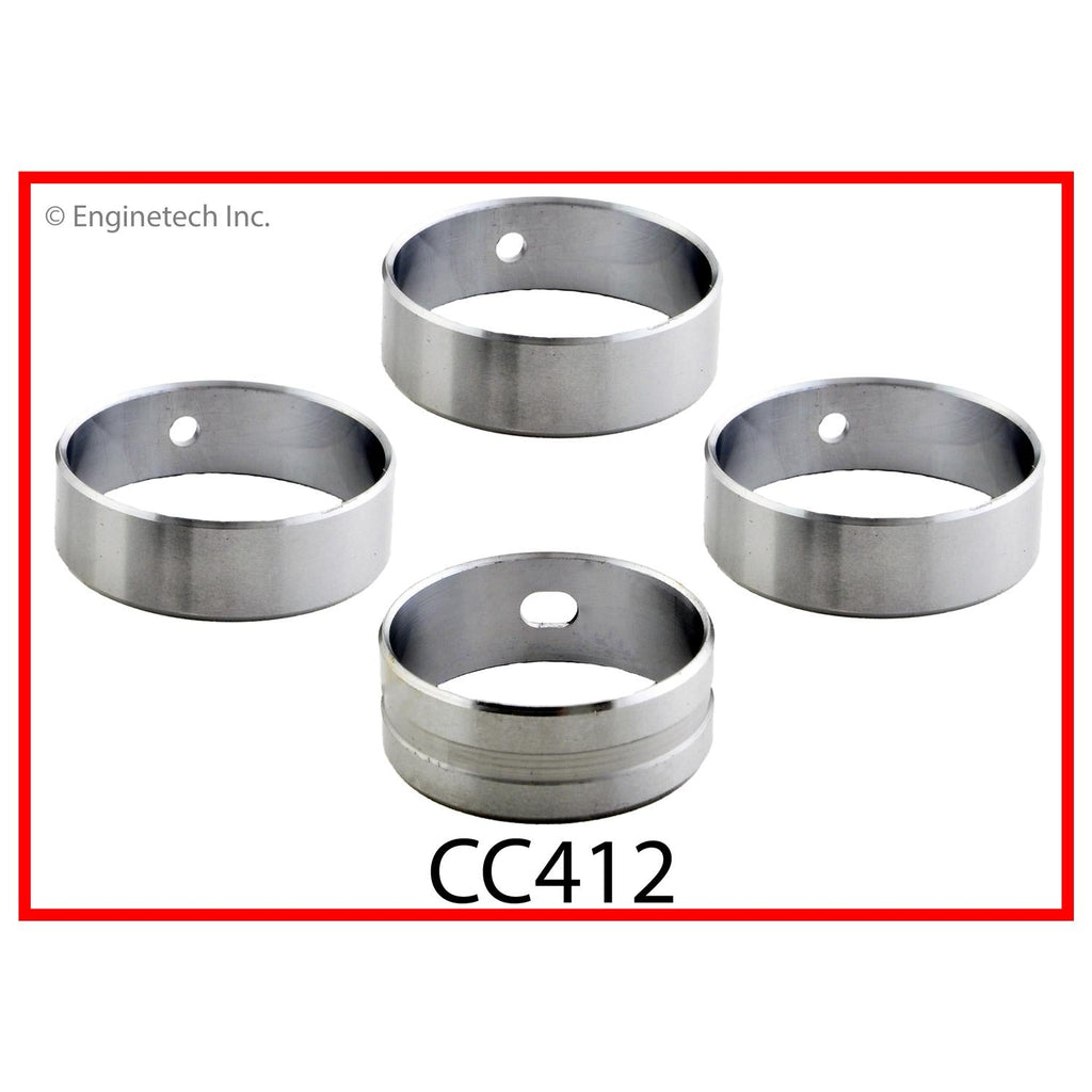 Enginetech CC412 Complete Camshaft Bearing Set for Buick Century and LeSabre (1980-1985)