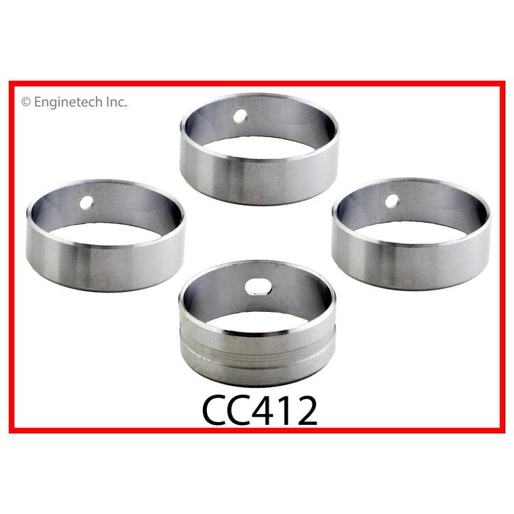 Enginetech CC412 Complete Camshaft Bearing Set for Buick Century and LeSabre (1980-1985)