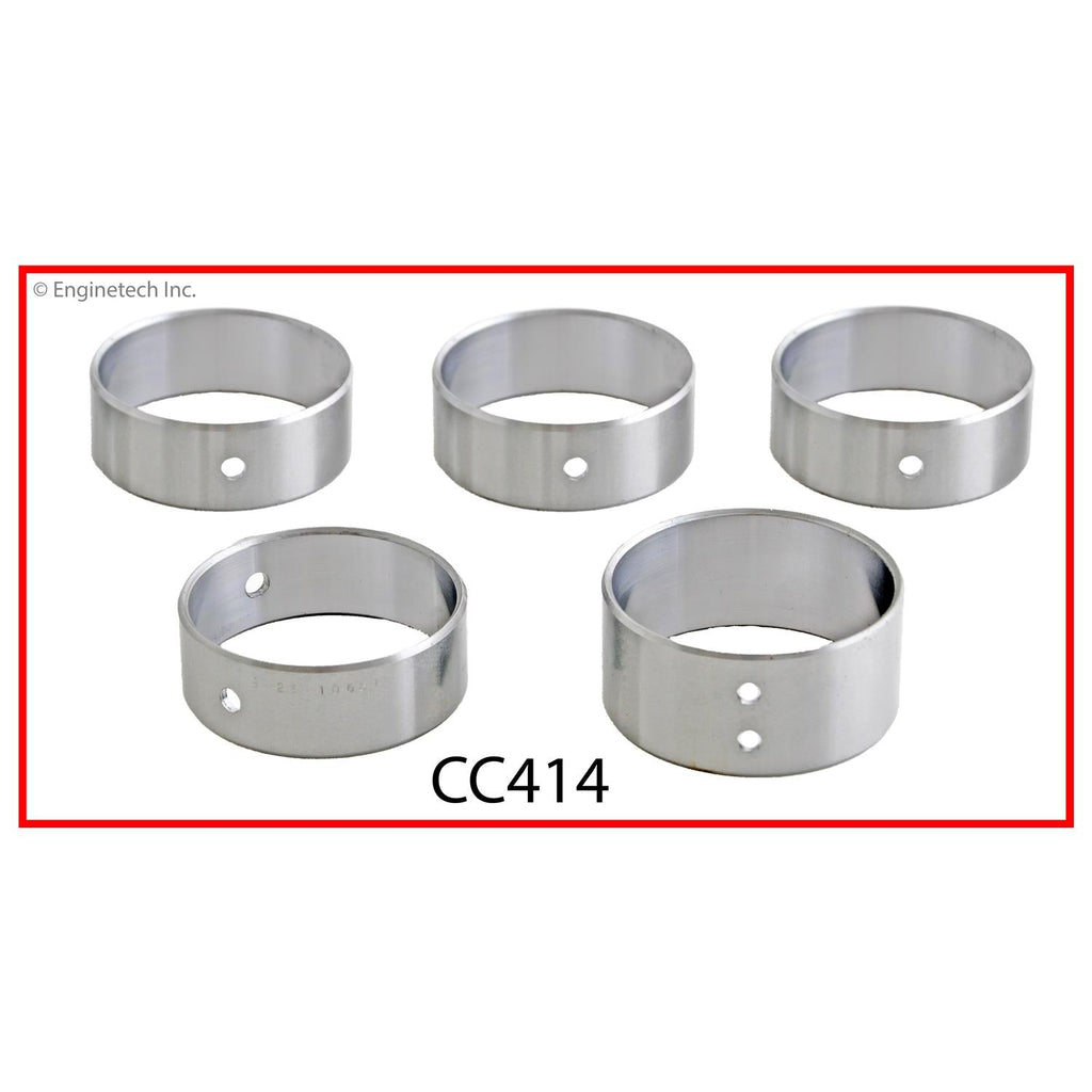 Enginetech CC414 Engine Complete Camshaft Bearing Set for Classic Chevrolet and Pontiac Models