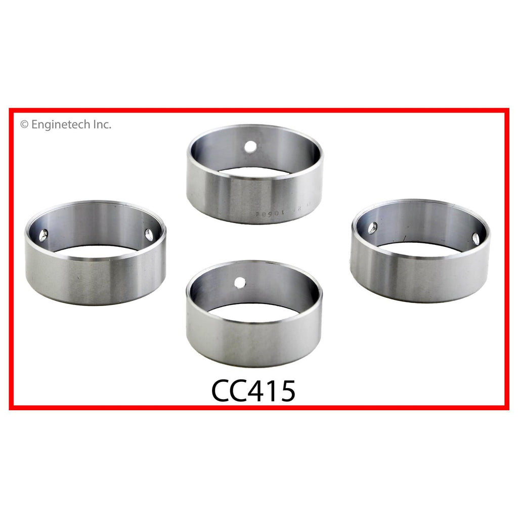 Enginetech CC415 Engine Complete Camshaft Bearing Set for Chevy and GMC Models