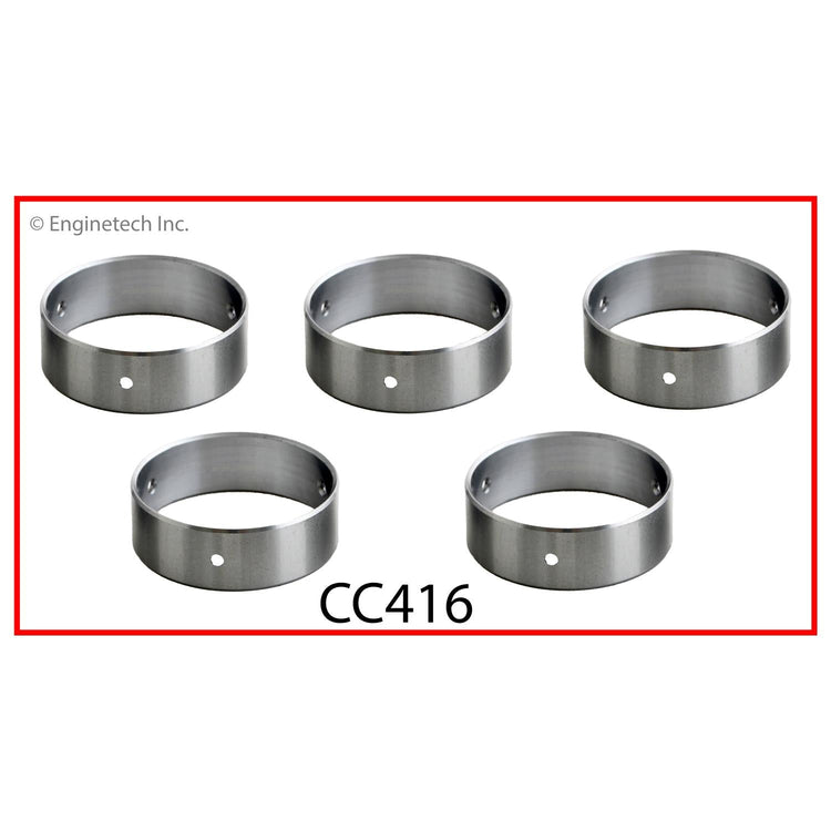Enginetech CC416 Engine Complete Camshaft Bearing Set for Domestic and Import Engines