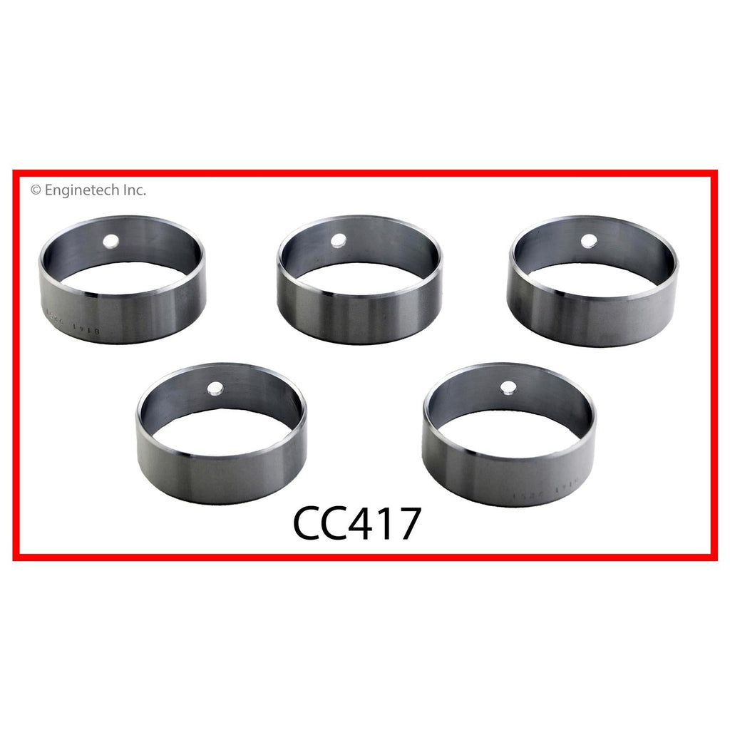 Enginetech CC417 Engine Complete Camshaft Bearing Set for Cadillac 1963-1968