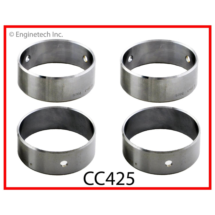Enginetech CC425 Engine Complete Camshaft Bearing Set for Chevrolet, GMC, and Isuzu Vehicles
