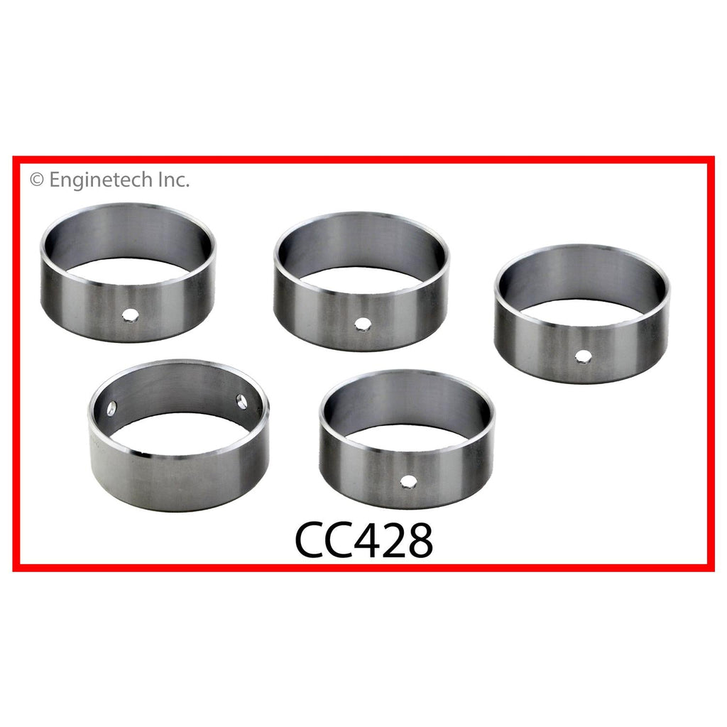 Enginetech CC428 Engine Complete Camshaft Bearing Set for Domestic and Import Engines