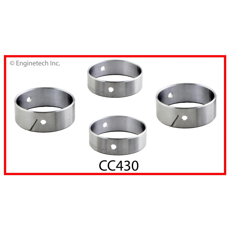 Enginetech CC430 Engine Complete Camshaft Bearing Set for 2004-2005 Buick, Chevrolet, Pontiac Vehicles