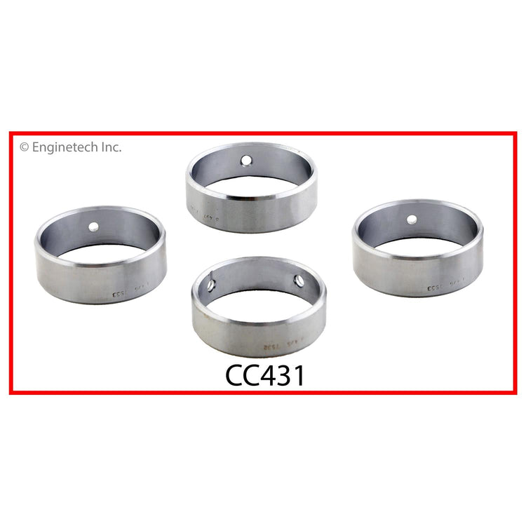 Enginetech CC431 Engine Complete Camshaft Bearing Set for Isuzu and Buick Vehicles