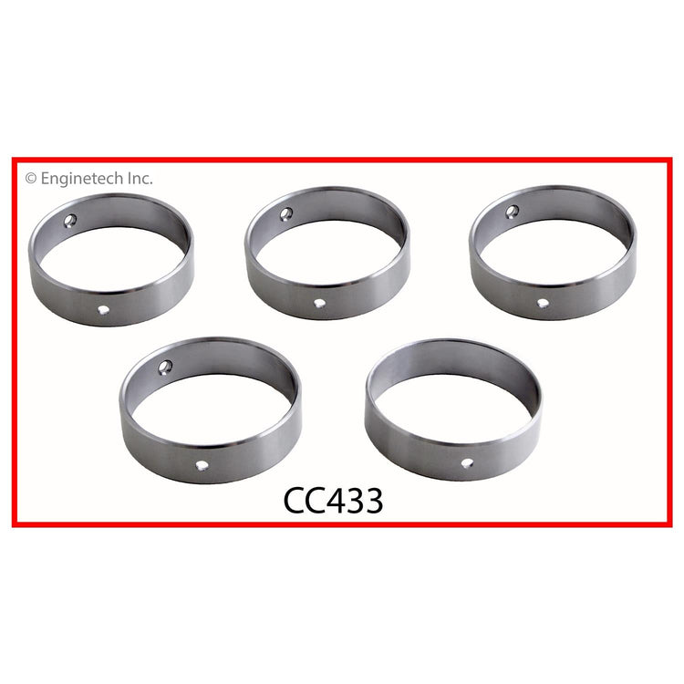 Enginetech CC433 Engine Complete Camshaft Bearing Set for Domestic and Import Engines