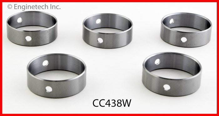 Enginetech CC438W Engine Complete Camshaft Bearing Set for Chevrolet and GMC 2012 Models