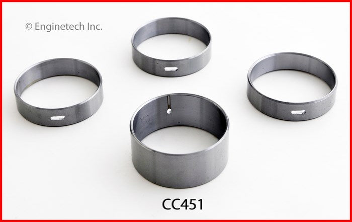 Enginetech CC451 Engine Complete Camshaft Bearing Set for Mazda B3000 and Ford Taurus