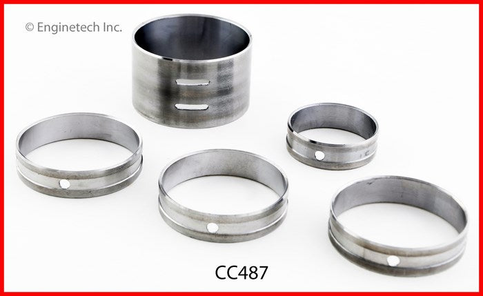 Enginetech CC487 Complete Camshaft Bearing Set for Chrysler and Dodge Vehicles