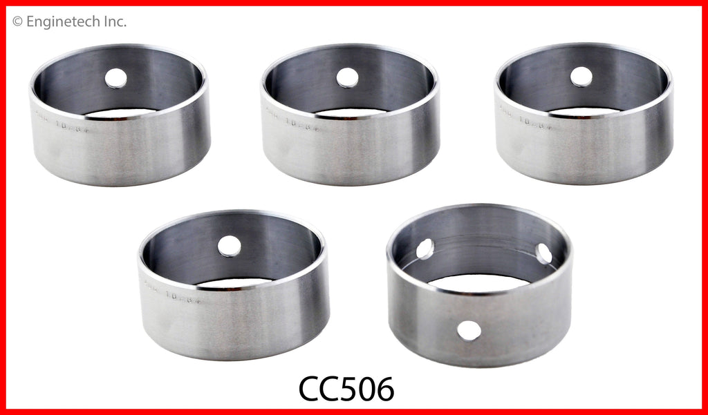 Enginetech CC506 Engine Complete Camshaft Bearing Set for Classic Chevrolet Vehicles