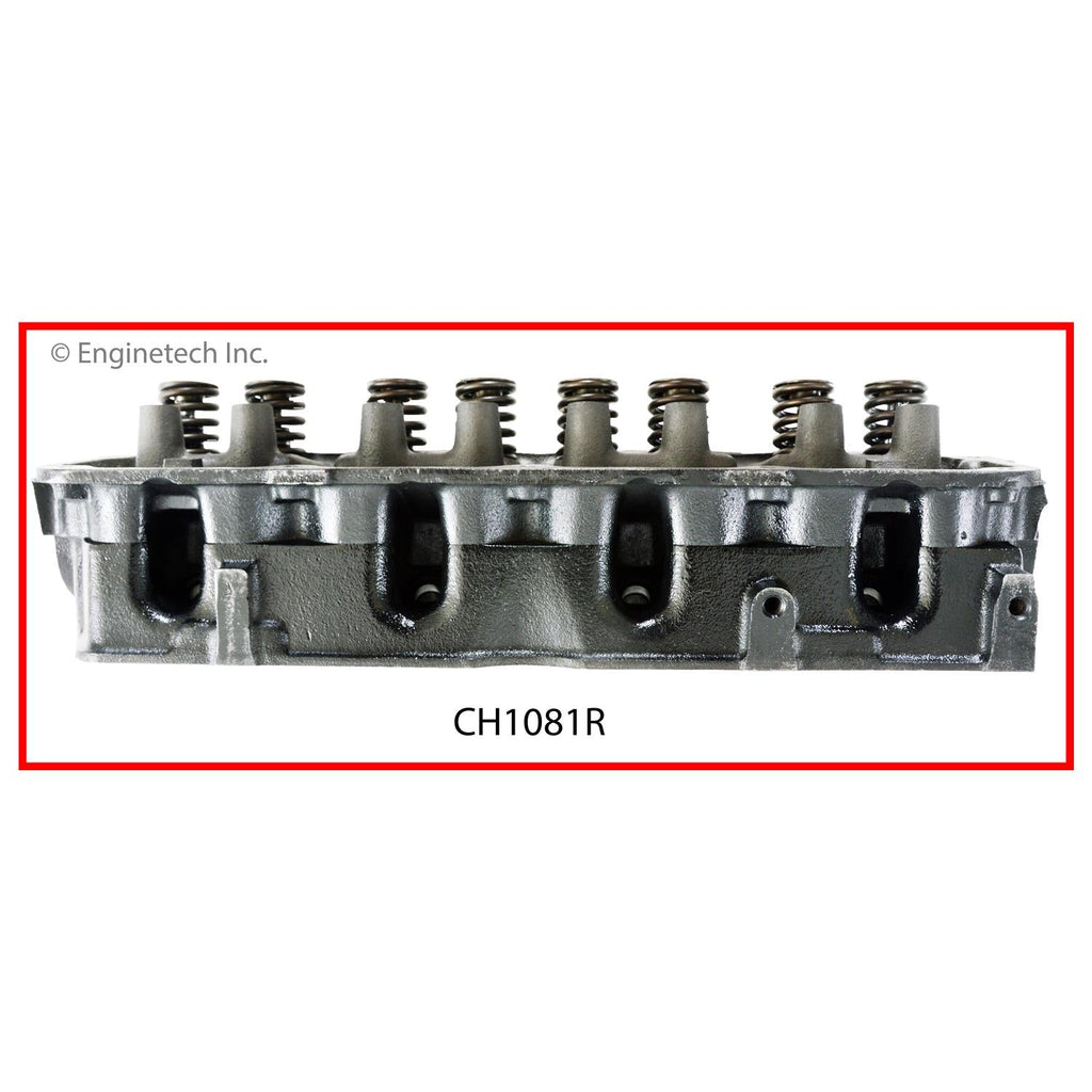 Enginetech Remanufactured Engine Cylinder Head Complete for Jeep CJ7 and Cherokee (Part CH1081R)