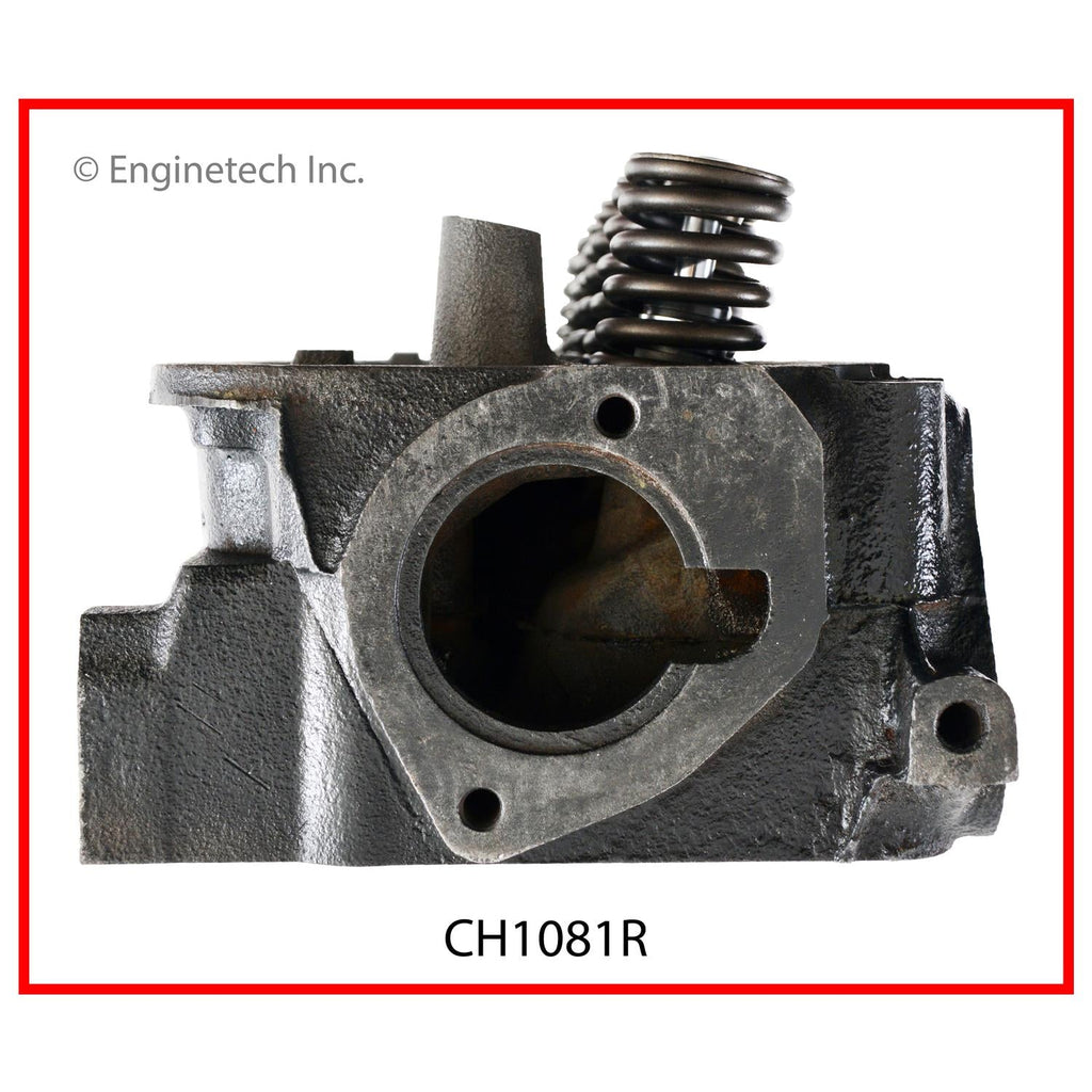 Enginetech Remanufactured Engine Cylinder Head Complete for Jeep CJ7 and Cherokee (Part CH1081R)