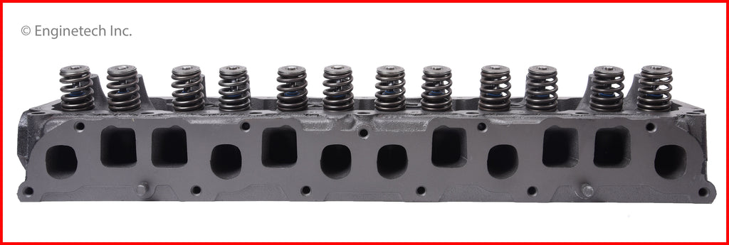 Enginetech Remanufactured Engine Cylinder Head Complete for Jeep Cherokee, Grand Cherokee, and Wrangler (Part CH1082R)