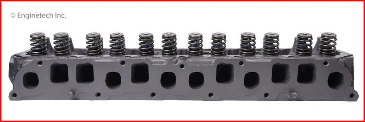 Enginetech Remanufactured Engine Cylinder Head Complete for Jeep Cherokee, Grand Cherokee, and Wrangler (Part CH1082R)