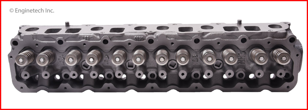 Enginetech Remanufactured Engine Cylinder Head Complete for Jeep Cherokee, Grand Cherokee, and Wrangler (Part CH1082R)