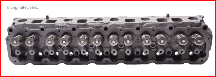 Enginetech Remanufactured Engine Cylinder Head Complete for Jeep Cherokee, Grand Cherokee, and Wrangler (Part CH1082R)