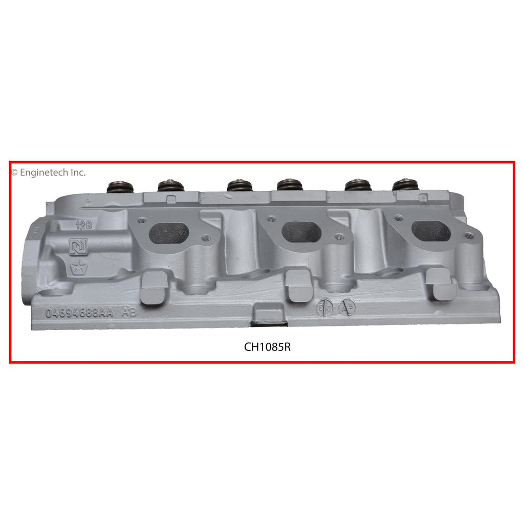Enginetech Remanufactured Engine Cylinder Head Complete for Chrysler and Dodge Minivans (Part #CH1085R)