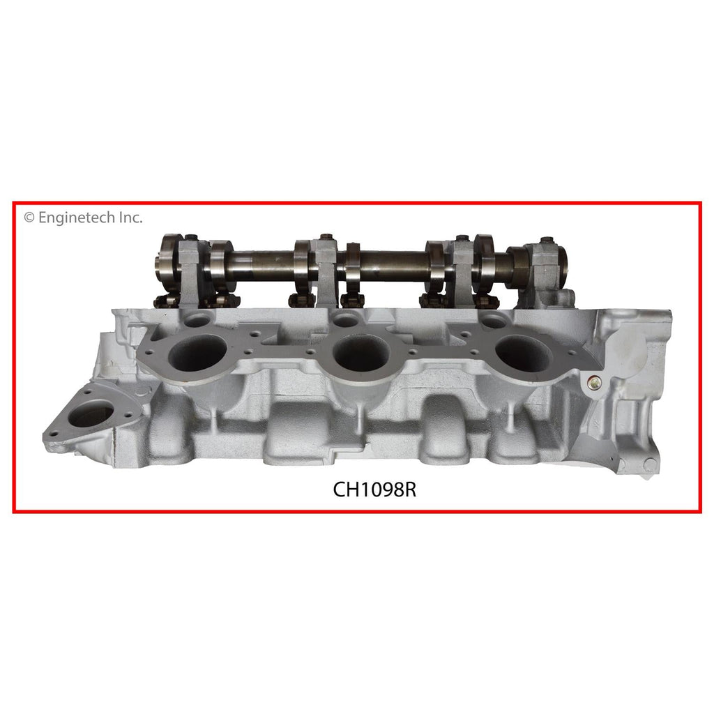 Enginetech Remanufactured Engine Cylinder Head Complete for Ford Vehicles - Part Number CH1098R