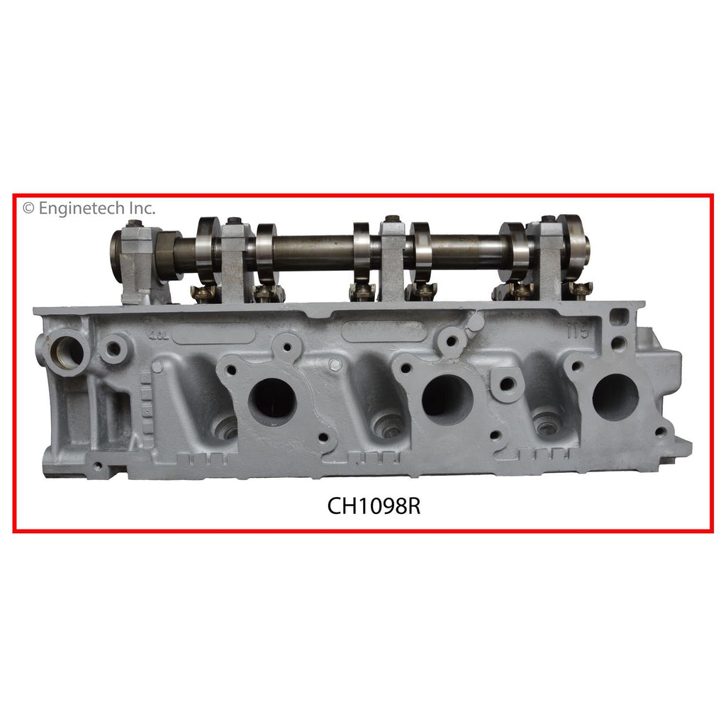 Enginetech Remanufactured Engine Cylinder Head Complete for Ford Vehicles - Part Number CH1098R