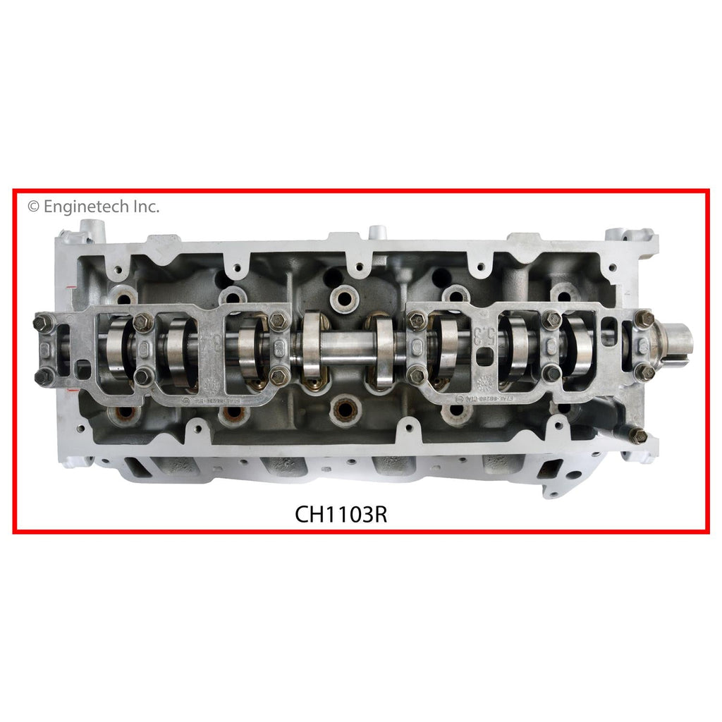 Enginetech Remanufactured Engine Cylinder Head Complete for 2004 Ford Models - Part CH1103R