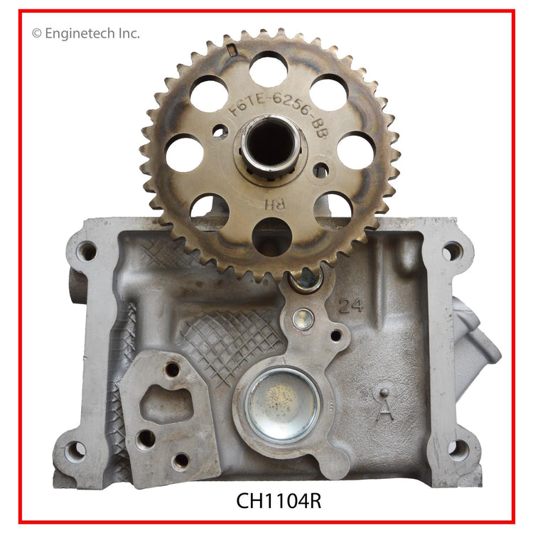 Enginetech Remanufactured Engine Cylinder Head Complete for Ford E-Series (Part CH1104R)