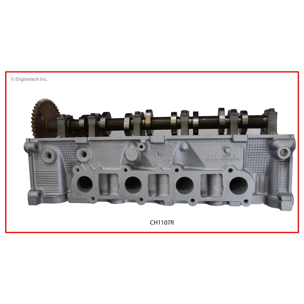 Enginetech Remanufactured Engine Cylinder Head Complete for Ford E-Series (Part CH1107R)