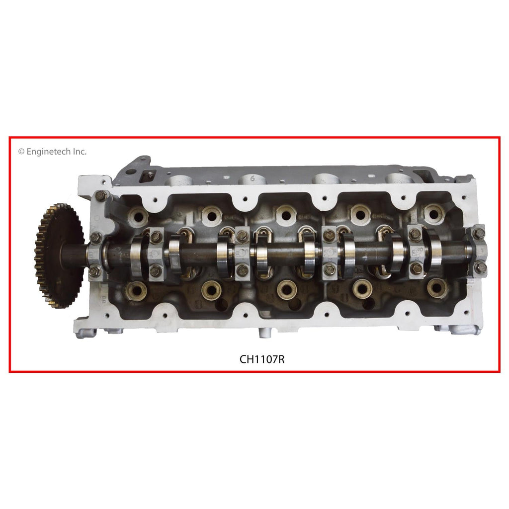 Enginetech Remanufactured Engine Cylinder Head Complete for Ford E-Series (Part CH1107R)