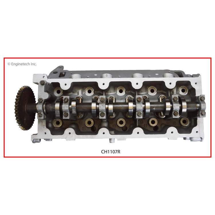 Enginetech Remanufactured Engine Cylinder Head Complete for Ford E-Series (Part CH1107R)
