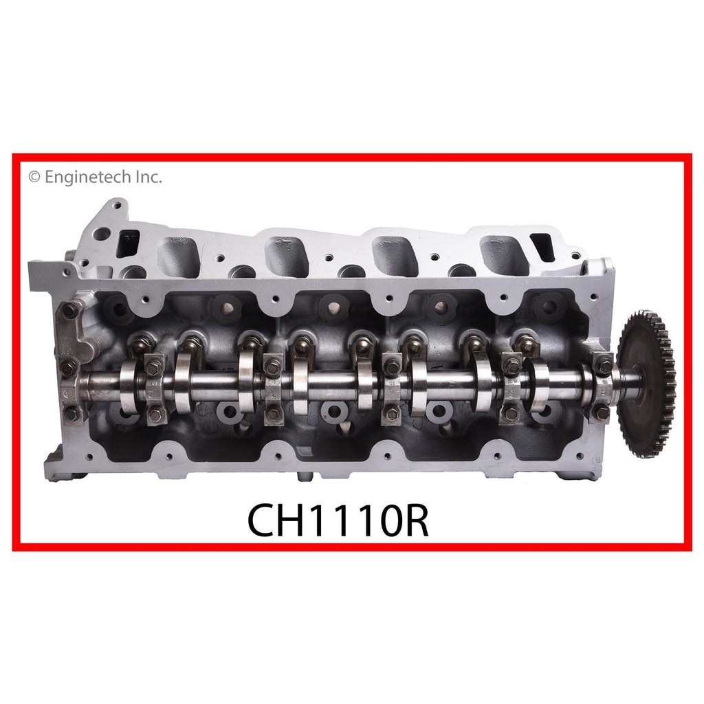 Enginetech Remanufactured Engine Cylinder Head Complete for Ford E-350 Super Duty and More (Part CH1110R)