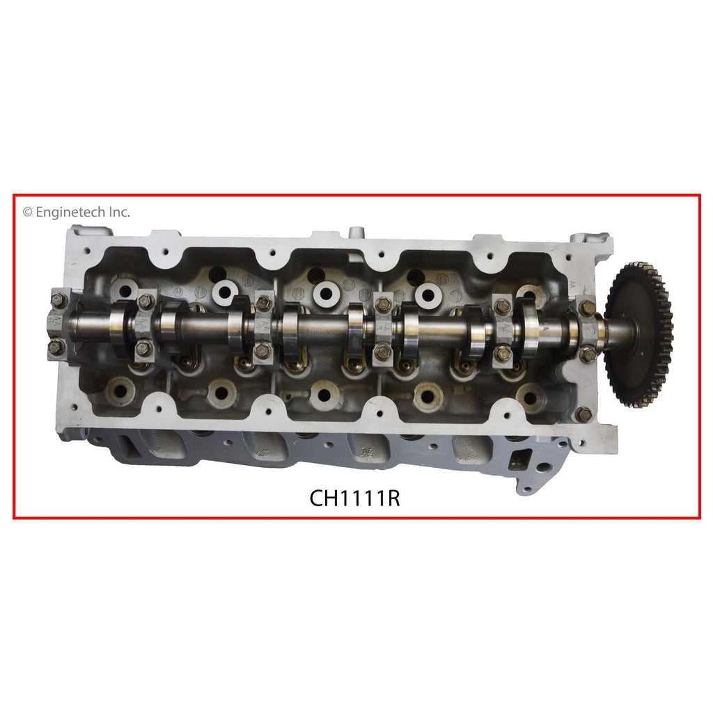 Enginetech Remanufactured Engine Cylinder Head Complete for Ford E-350 Super Duty and More - Part CH1111R
