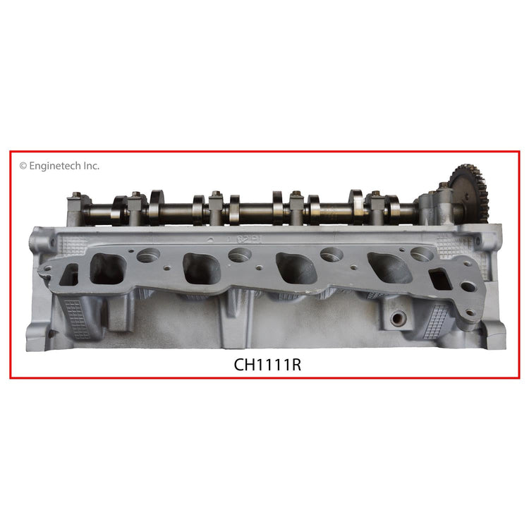 Enginetech Remanufactured Engine Cylinder Head Complete for Ford E-350 Super Duty and More - Part CH1111R