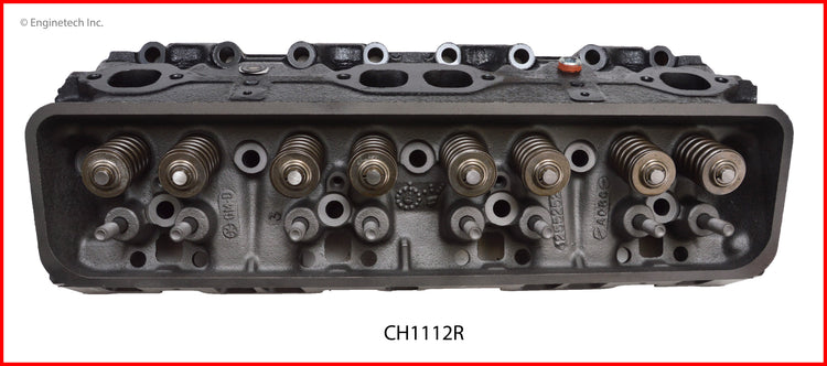 Enginetech Remanufactured Engine Cylinder Head Complete for Ford LTD Crown Victoria and Bronco (Part CH1112R)