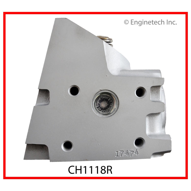 Enginetech CH1118R Remanufactured Engine Cylinder Head for Chevy and Pontiac Vehicles
