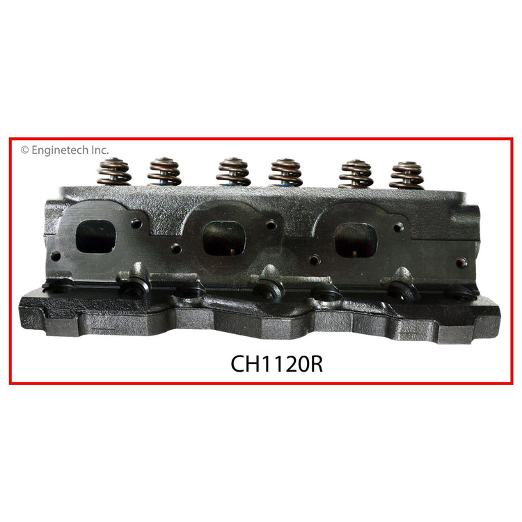 Enginetech Remanufactured Engine Cylinder Head Complete for 2004-2005 Buick, Chevrolet, Pontiac Models