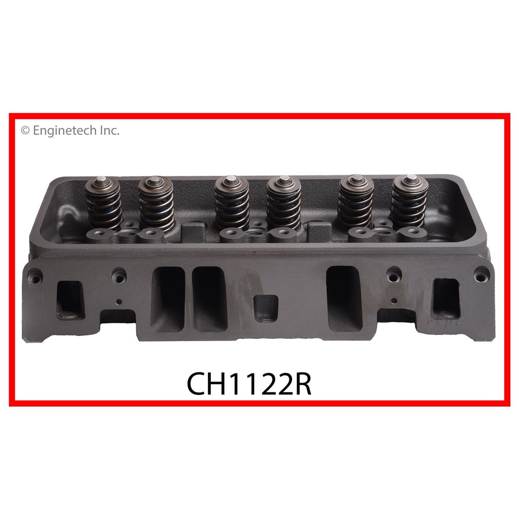 Enginetech Remanufactured Engine Cylinder Head Complete for Chevy and GMC Models