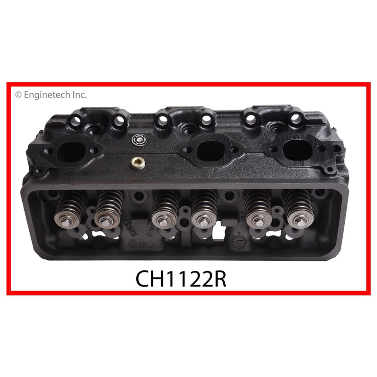 Enginetech Remanufactured Engine Cylinder Head Complete for Chevy and GMC Models
