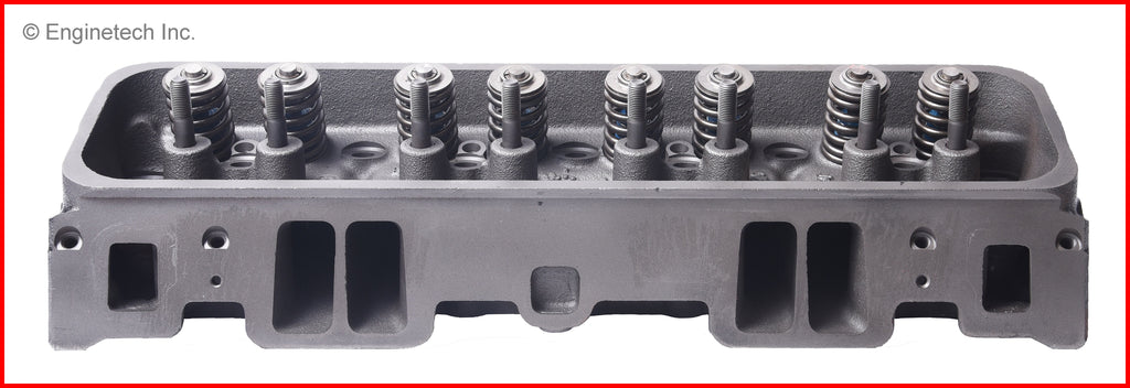 Enginetech Remanufactured Engine Cylinder Head Complete for Chevy C1500 and C2500