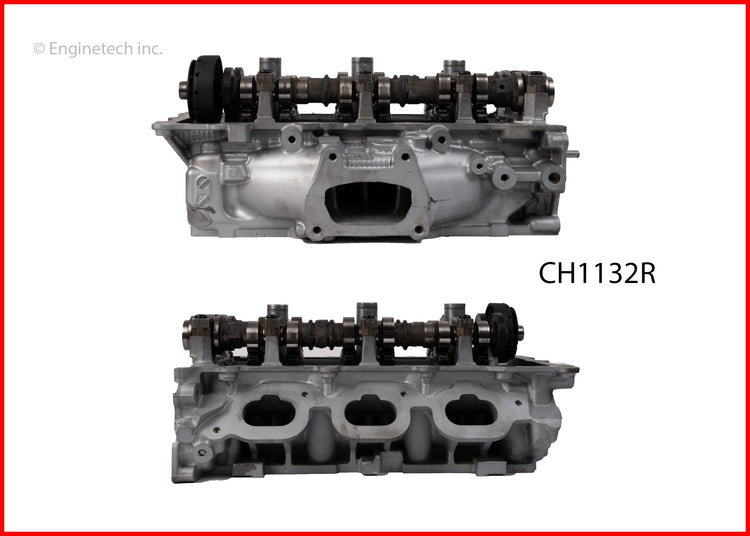 Enginetech CH1132R Remanufactured Engine Cylinder Head for Chrysler and Dodge Vehicles