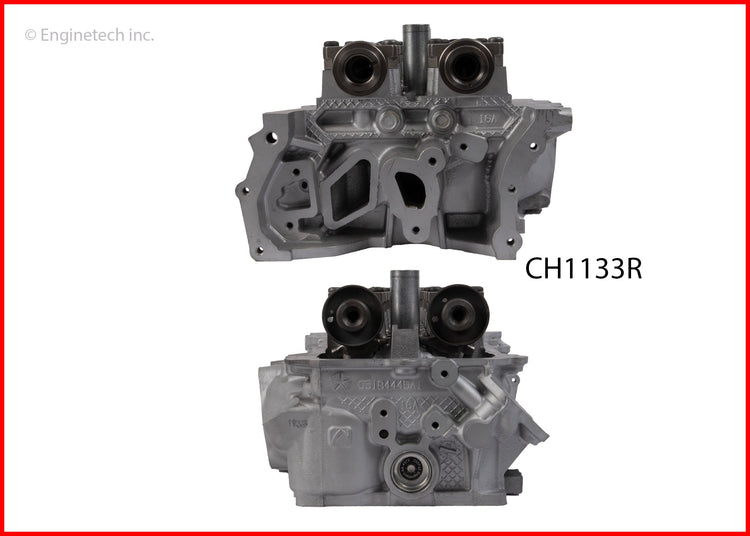 Enginetech Remanufactured Engine Cylinder Head Complete for 2014 Chrysler and Dodge Vehicles