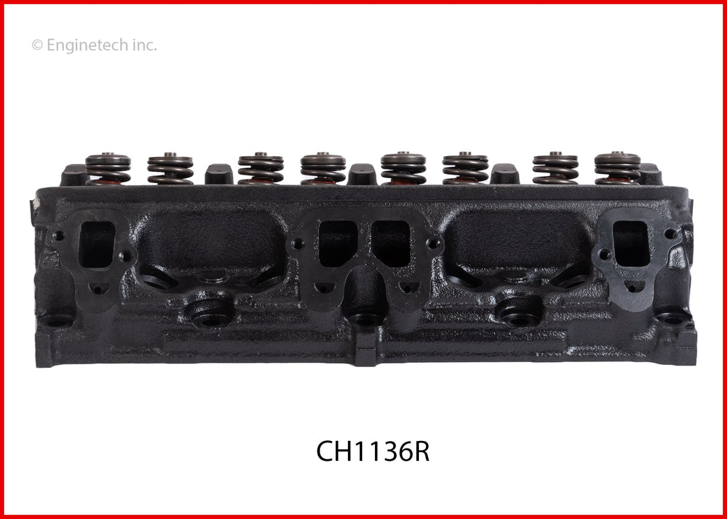 Enginetech Remanufactured Engine Cylinder Head Complete for Dodge and Chrysler Vehicles (Part No. CH1136R)