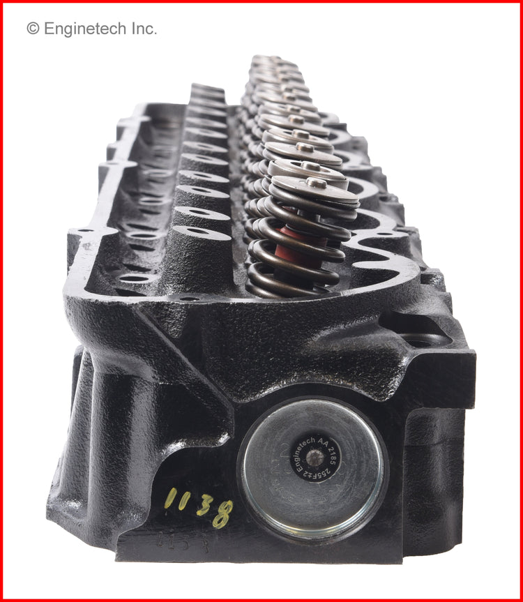 Enginetech Remanufactured Engine Cylinder Head Complete for Ford Bronco and E-150 Econoline (Part CH1138R)