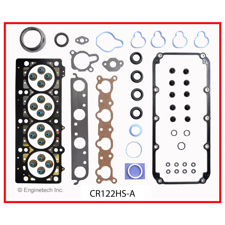 Enginetech CR122HS-A Engine Cylinder Head Gasket Set for Dodge and Chrysler Vehicles
