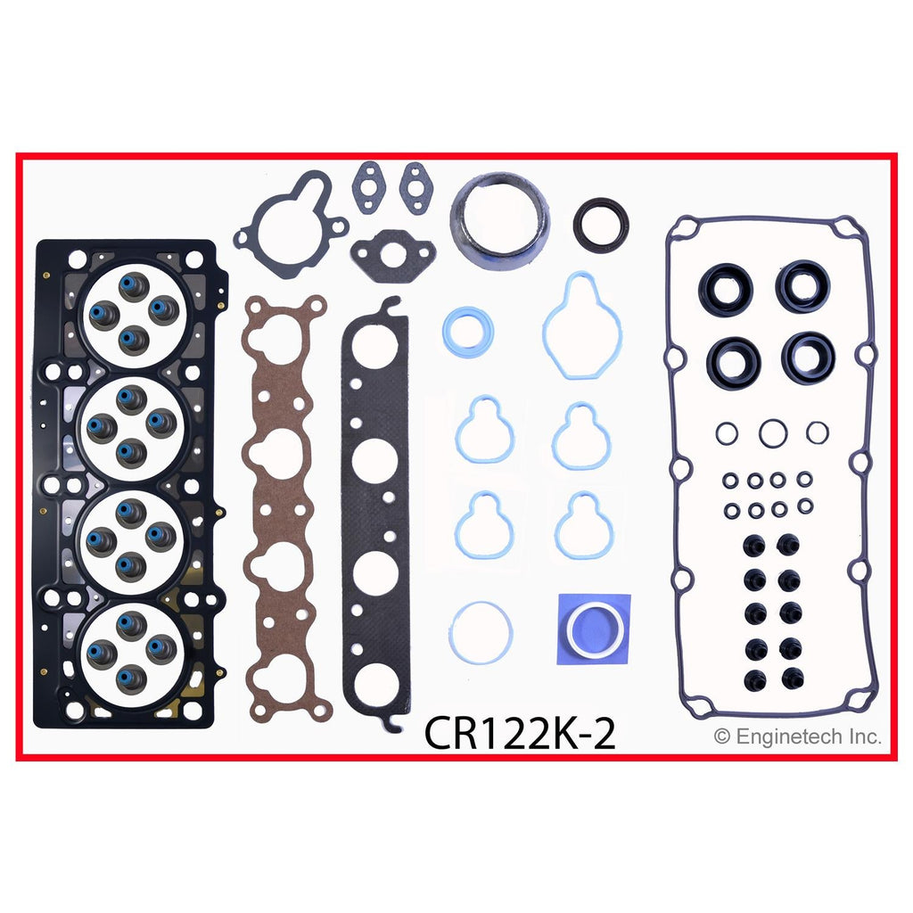 Enginetech CR122K-2 Engine Full Gasket Set for Dodge and Chrysler Vehicles
