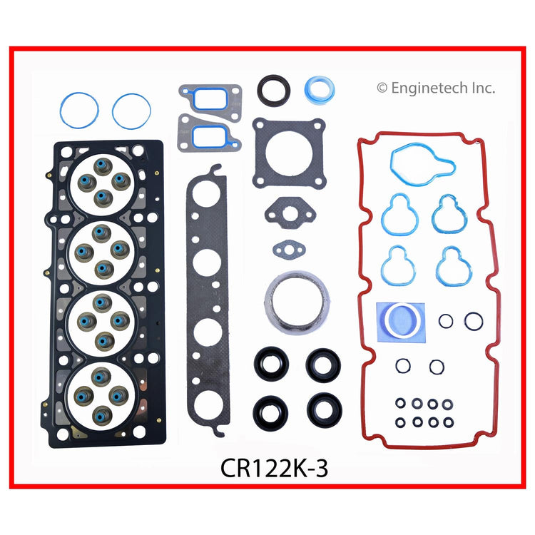 Enginetech CR122K-3 Engine Full Gasket Set for Dodge and Chrysler Vehicles