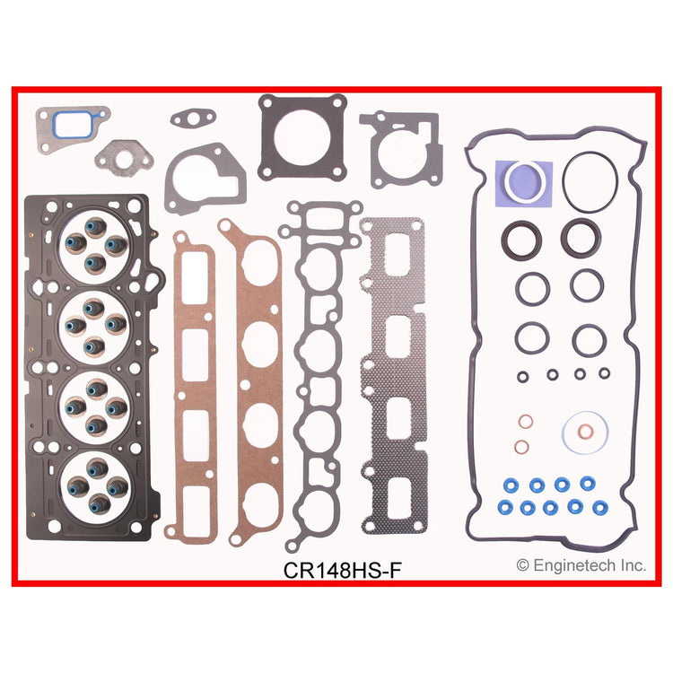 Enginetech CR148HS-F Engine Cylinder Head Gasket Set for Dodge and Chrysler Vehicles