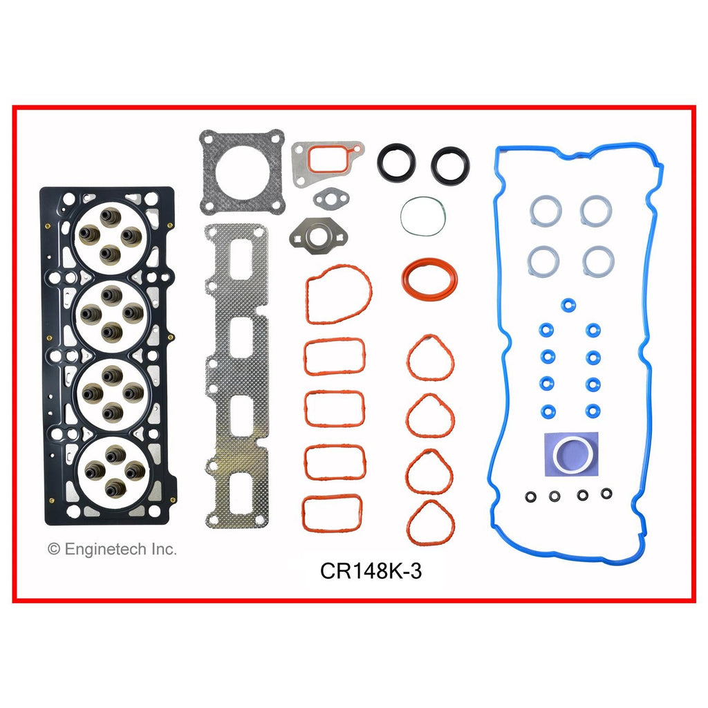 Enginetech CR148K-3 Engine Full Gasket Set for 2001 Chrysler PT Cruiser