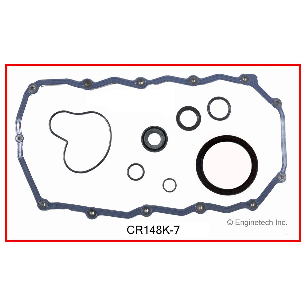 Enginetech CR148K-7 Engine Full Gasket Set for Dodge and Chrysler Vehicles